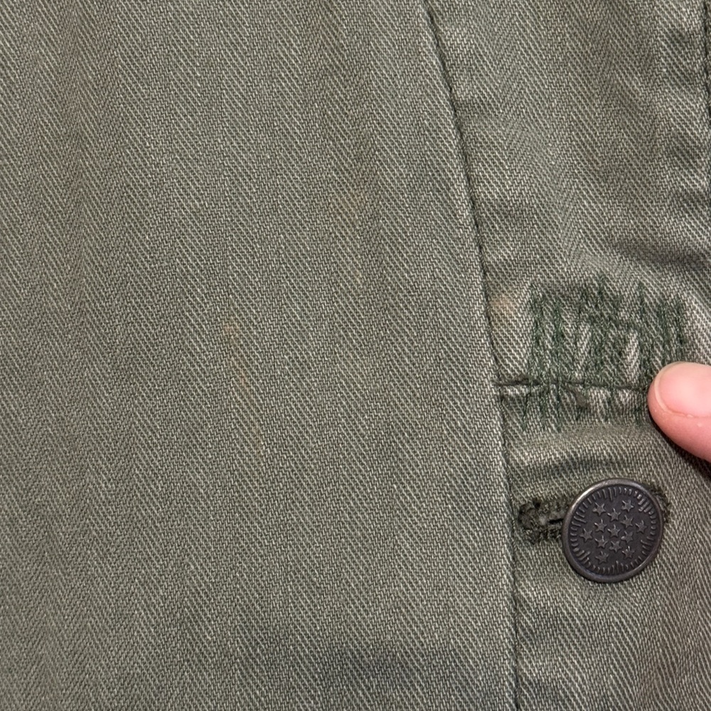 Free People We The Free Forever Free Tiered Jacket size xs army green - Picture 5 of 10